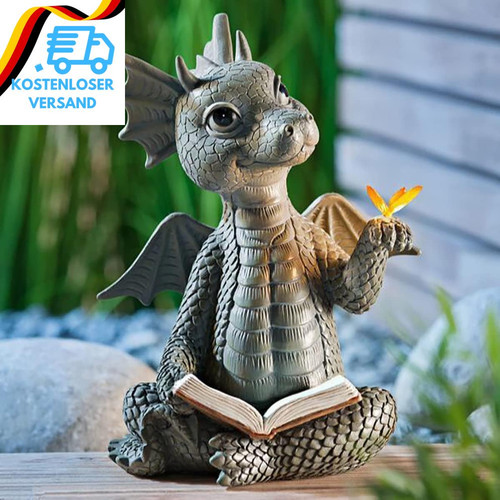 Drachen gartenfiguren - drachen,
