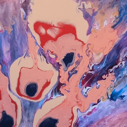 Acryl gemälde abstrakt - gemälde,