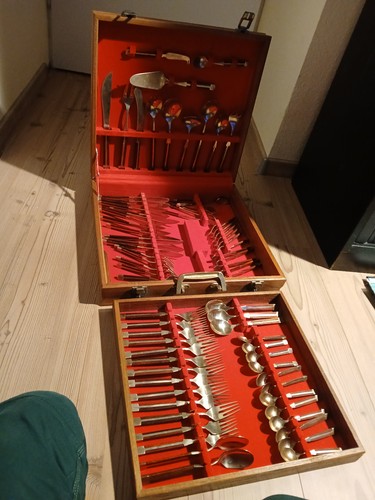 Besteckset messing 78 - messing,