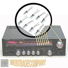 F. Telefunken Receiver TR500 TR550 Lämpchen für Sensortasten Abstimmung 8Stk NEU