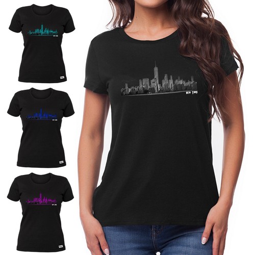 Eaks damen girlie - damen, t-shirt