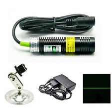 532nm 100mW grüner Linie-Laserdiodenmodul 18x75mm mit Adapter+Halterung