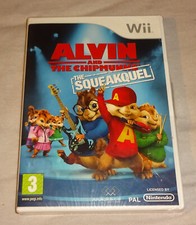 ALVIN AND THE CHIPMUNKS The Squeakquel Nintendo Wii 2009 NEU & OVP (sealed)