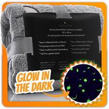 Leuchtende Kuscheldecke mit