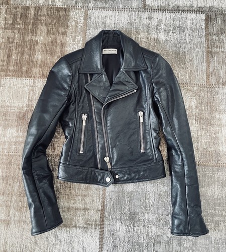 Balenciaga damen biker jacke - biker,