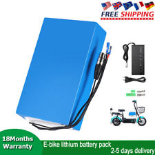 48V 20Ah Elektrofahrrad Akku Li-Ion Batterie Für Elektro Roller Tretroller