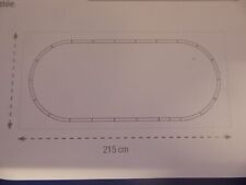 Roco Line H0 Gleisoval 100x215 cm Anschlußgleis mit Bettung.  Neuware