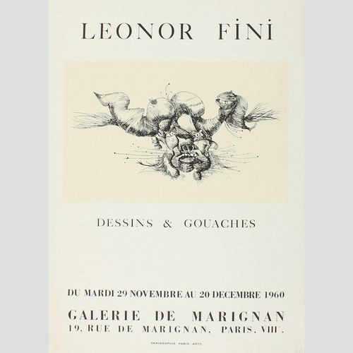 Leonor fini dessins - fini., &