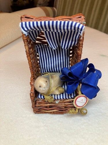 Miniatur strandkorb mit - miniatur-strandkorb,