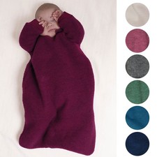 Reiff Strick Baby Winter Fleece Schlafsack, Merino Schurwolle öko bio Wolle
