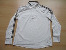 GOLFINO Shirt Longsleeve Pullover Zipper langarm T-Shirt Damen 44 XL beige 