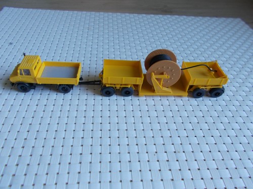 Wiking unimog mit - unimog, tieflader
