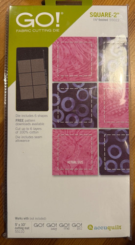 Accuquilt stanzform square - accuquilt,