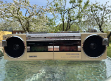 SANYO M-W15K RARE Vintage Radio Cassette Recorder