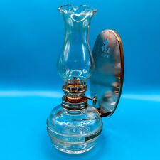 Vintage Wand-Öllampe Styx Kupfer & Glas - W.-Germany 50er 60er Jahre