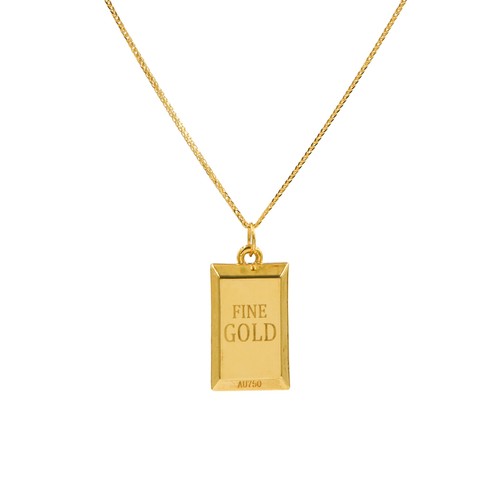 Goldbarren anhänger - anhänger, |