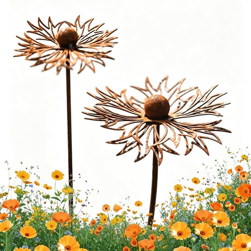 Gartenstecker rost deko - rost,