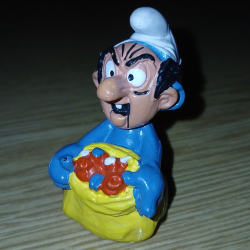 Schlumpf mit gargamel - mit,