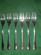 WMF NÜRNBERG, 6 Kuchengabeln