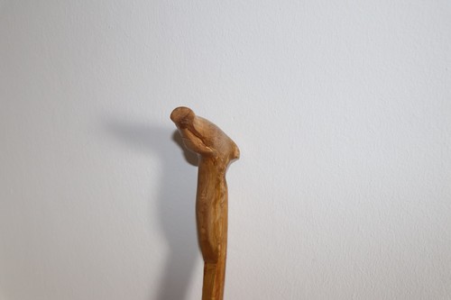 Gehstock wanderstock holz - gehstock,