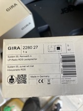 Gira 228027 Unterputz-Radio RDS mit einem Lautsprecher