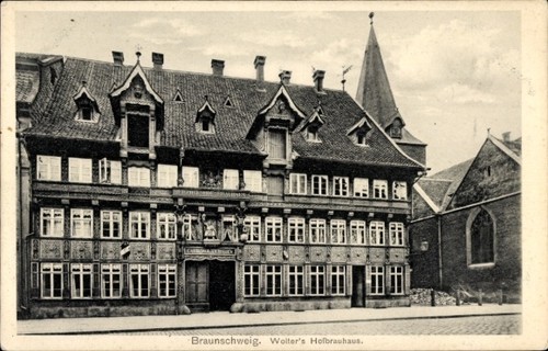 Braunschweig in - ak,