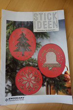 ZWEIGART Stickvorlage " Weihnachtliche Hardangermotive " STICKIDEEN