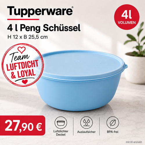 Tupperware peng schüssel l - tupperware,