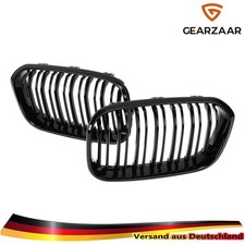 Für BMW F20 F21 2015-2019 Nieren Grill Kühlergrill GLANZ SCHWARZ Doppelsteg