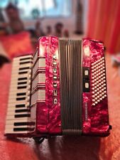 Akkordeon Delicia Arnaldo XIII Mit Koffer, 72 Bässe, 7 Register, wie Neu