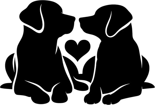 Labradors love vinyl - labradors,