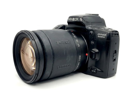 Minolta dynax 500 tamron - si, +