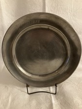 Antiker Zinnteller, 487 Gramm