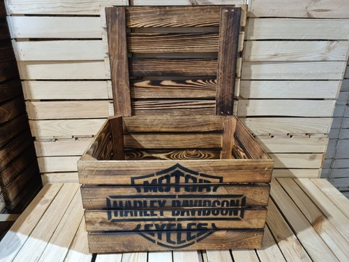 Harley davidson rustikale holz - harley,