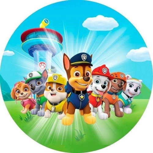 Paw patrol tortenaufleger - paw,