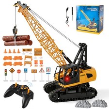 Kran Spielzeug 2.4Ghz RC Kranfahrzeug Ausfahrbarem Kran Baustellen Fahrzeuge ...