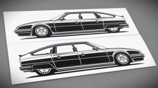Citroen CX Aufkleber