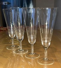 4 schöne alte Sektgläser