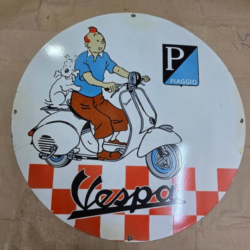 Vespa tintin porzellan - vespa,