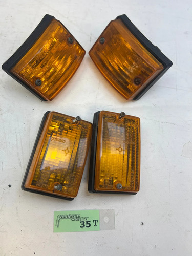Vespa blinker set orange - vespa,