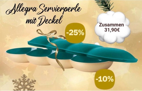 Tupperware c154 allegra - allegra, perle