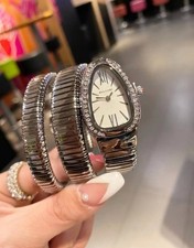 Bvlgari Damen Uhr Silber