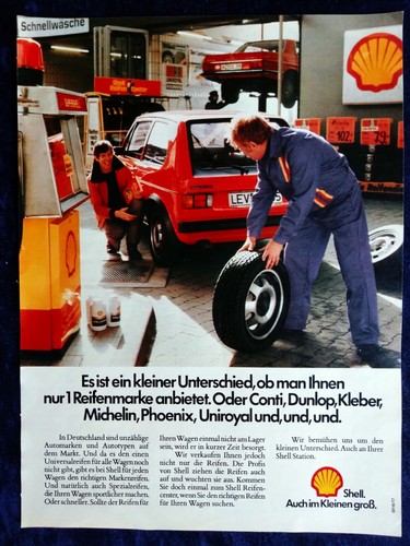 Golf gti und - vw, shell