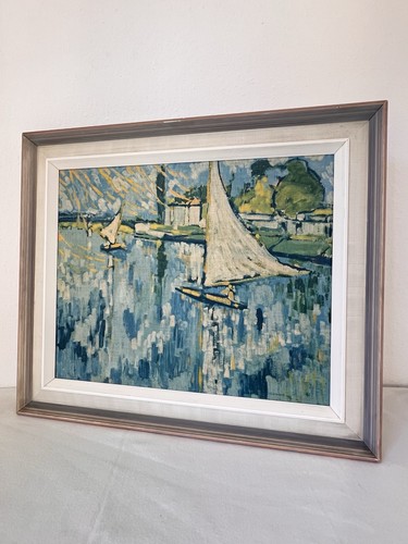 Kunstdruck auf leinwand - auf,