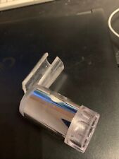 Gleiter für Duschstange, Chrom und Plexiglas für Stangendurchmesser ca. 18 mm