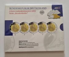 2 Euro 2012 Gedenkmünzenset -