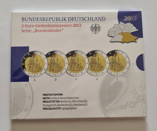 Euro 2012 gedenkmünzenset - 2012,