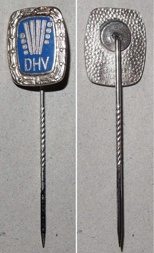 Emaillierte anstecknadel dhv - emaillierte,