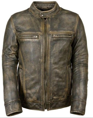 Herren vintage rindsleder - herren,