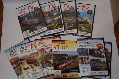 Dvd modellbahn konvolut 10 - modellbahn, konvolut,10